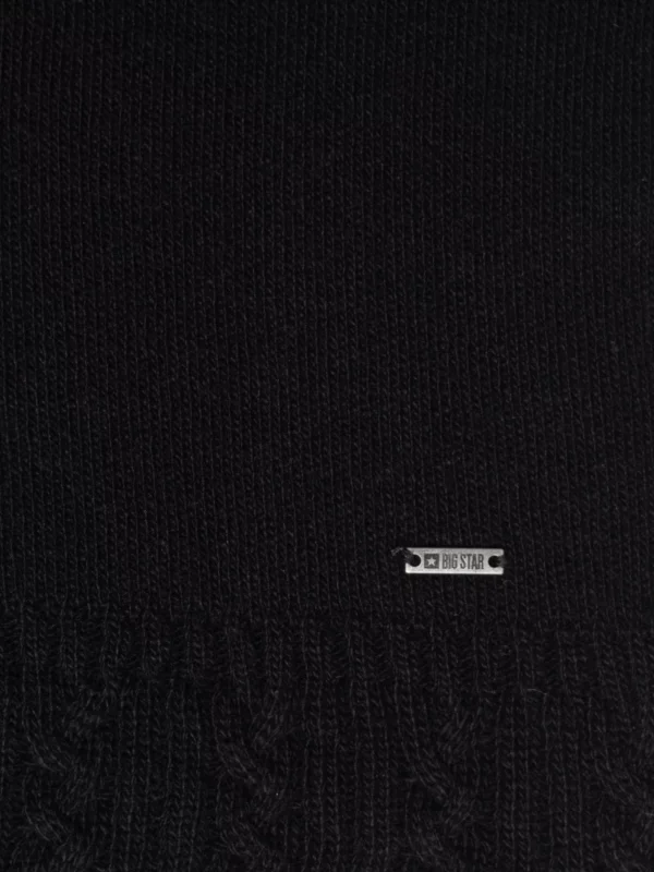 Szalik damski czarny Stanilos 906