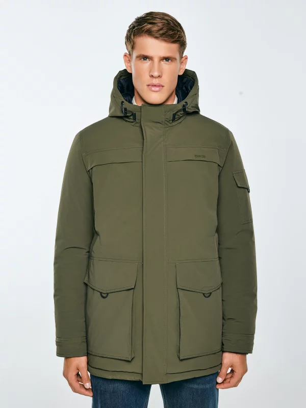 Kurtka męska z wypełnieniem khaki Lob 303