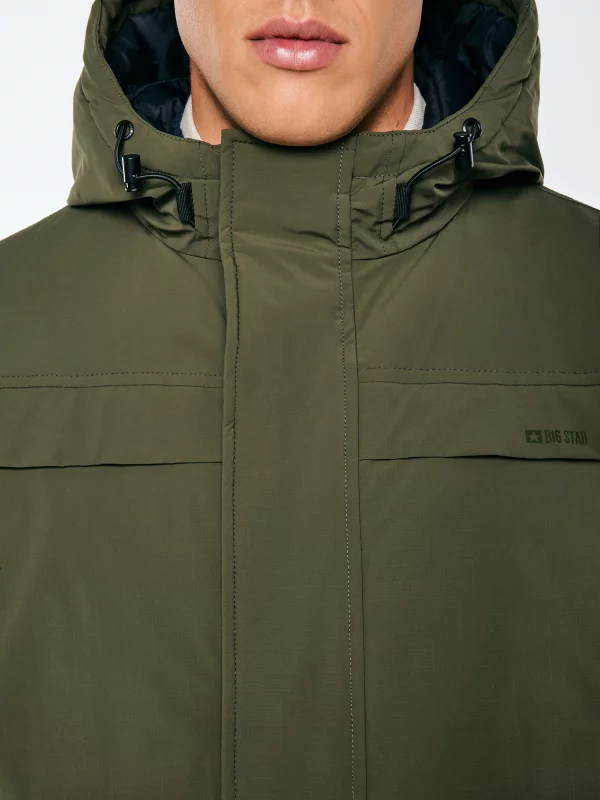 Kurtka męska z wypełnieniem khaki Lob 303