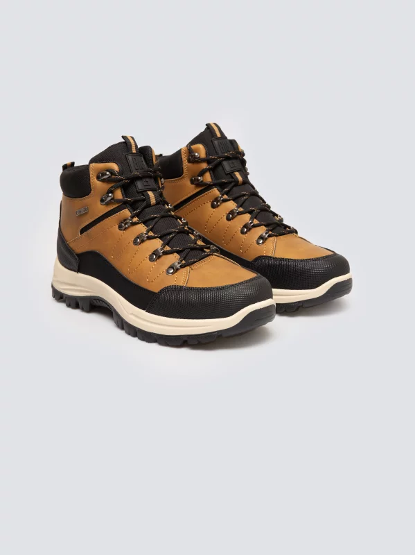 Buty męskie trekkingowe brązowe SS174047 802