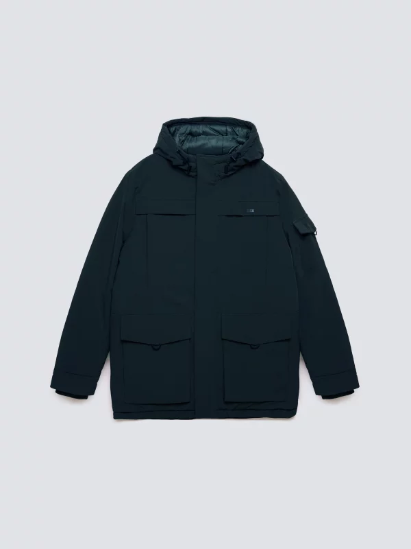 Kurtka męska z wypełnieniem granatowa Lob 404