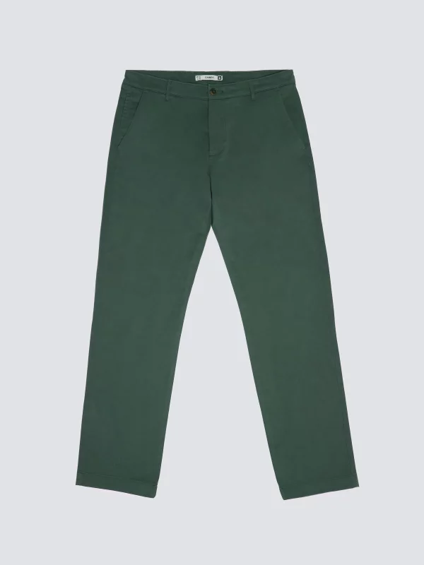 Spodnie męskie chinosy zielone Trevor 304