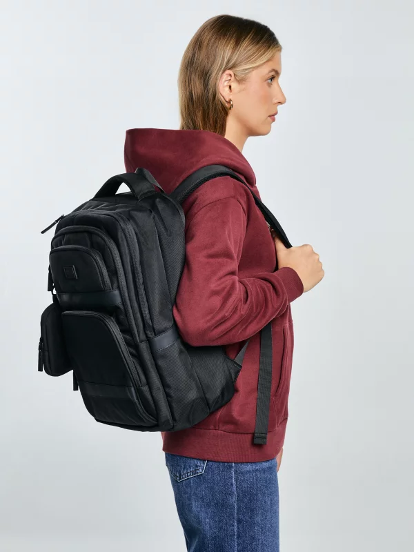 Plecak czarny Amerigo 906