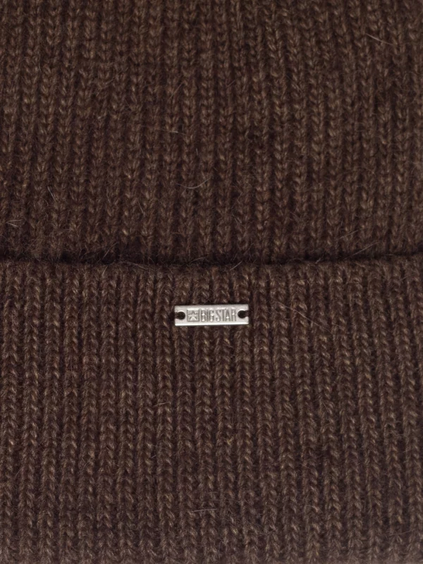 Czapka damska brązowa Herynia 804