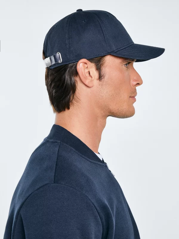 Czapka z daszkiem z delikatnym logo BIG STAR granatowa Neriso 403