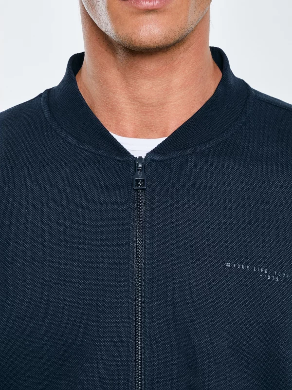 Bluza męska bomber granatowa Wladorb 403