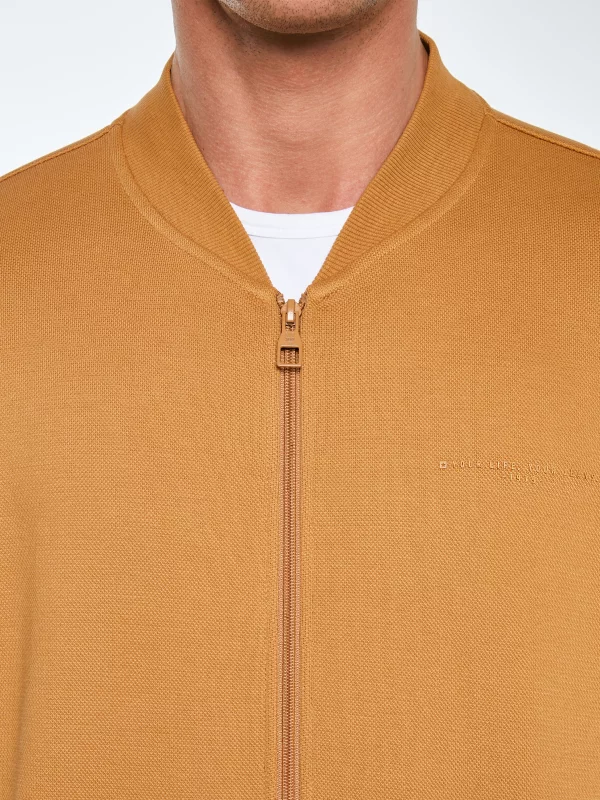 Bluza męska bomber jasnobrązowa Wladorb 803