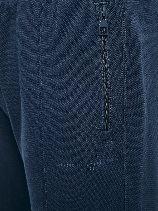 Spodnie męskie dresowe granatowe Wladorp 403