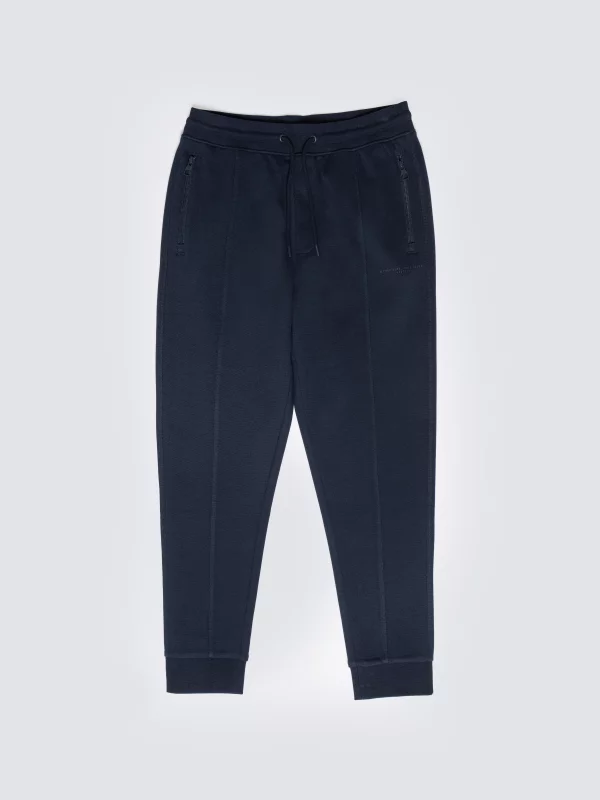 Spodnie męskie dresowe granatowe Wladorp 403