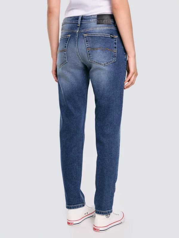 Jeansy damskie granatowe Maggie 546