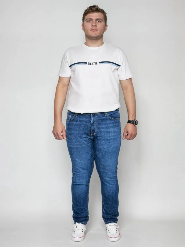 Jeansy męskie granatowe Harper 535