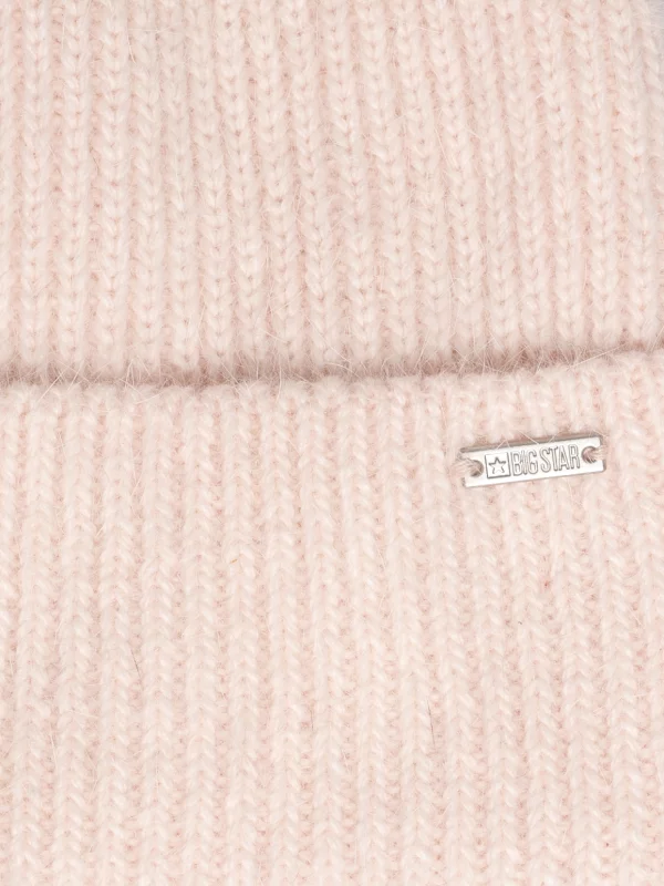 Czapka damska różowa Herynia 600