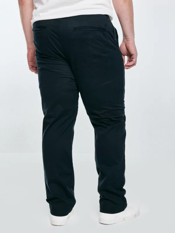 Spodnie męskie chinosy czarne Trevor 906