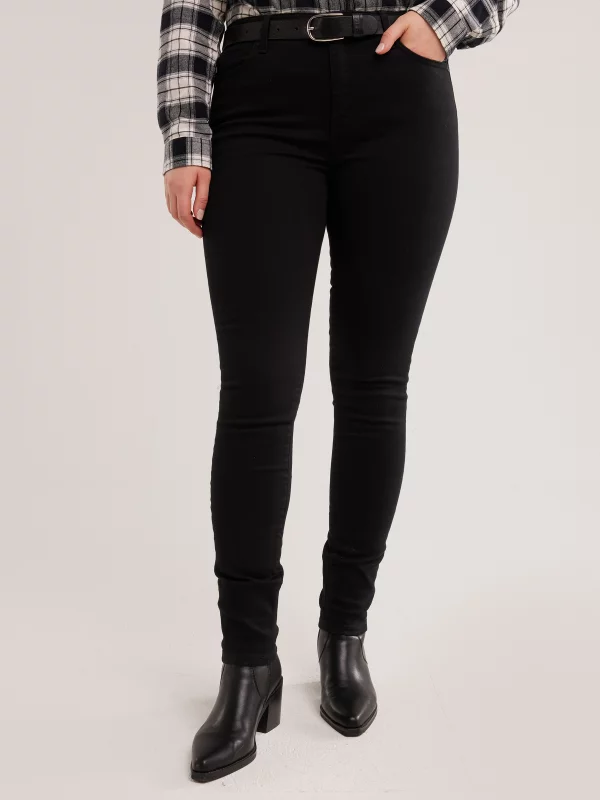 Jeansy damskie skinny czarne Adela 915