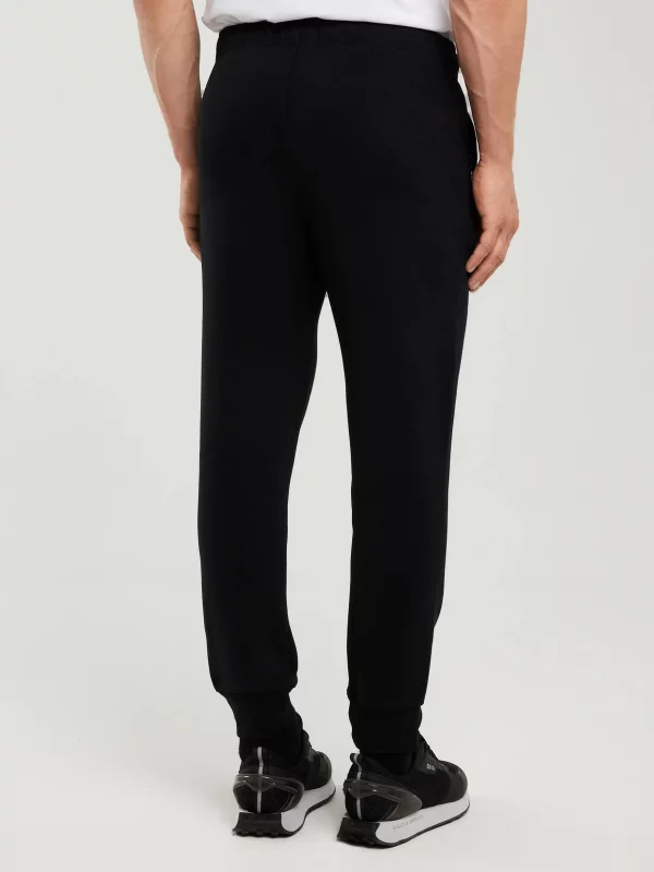 Spodnie męskie dresowe czarne Kersyn 906/ Ajron 906