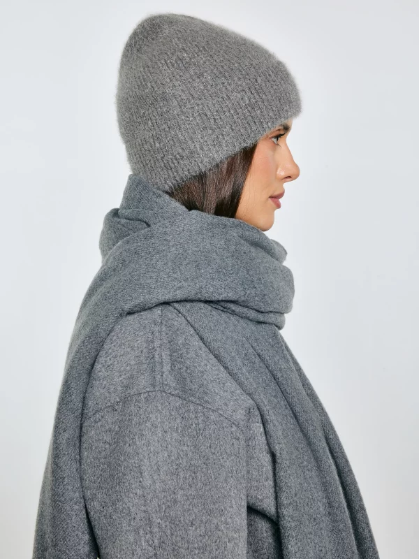 Czapka damska szara Herynia 902