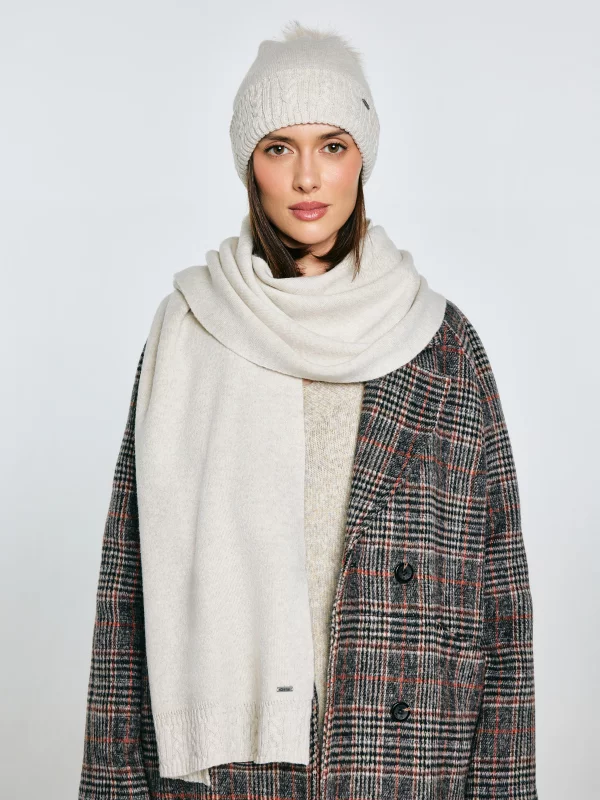 Szalik damski perłowy Stanilos 103