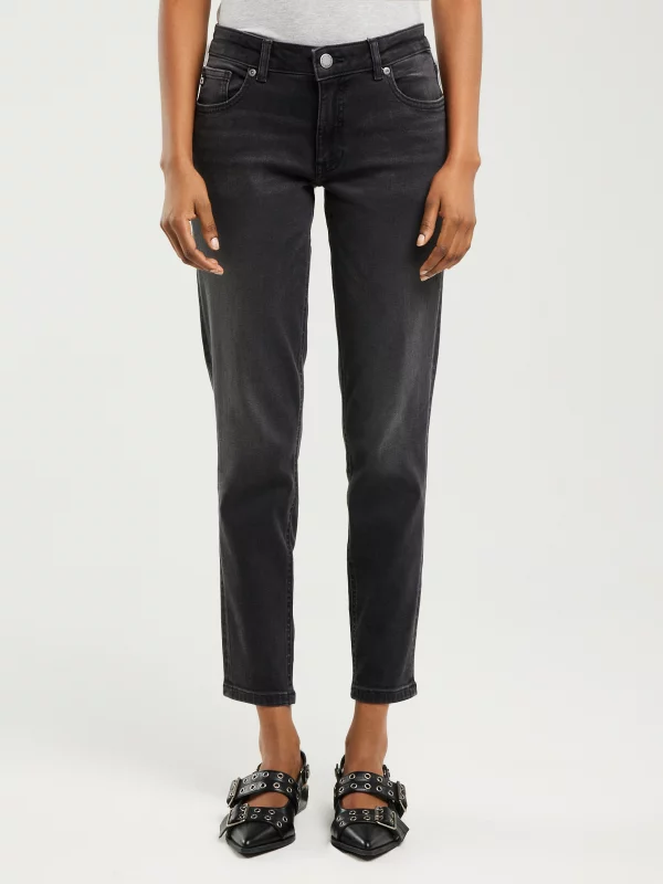 Jeansy damskie ciemnoszare Maggie 992