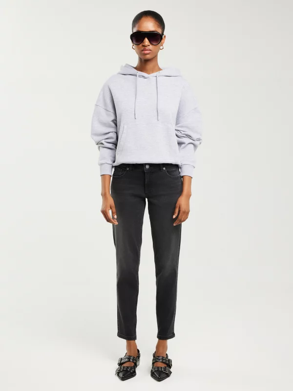 Jeansy damskie ciemnoszare Maggie 992