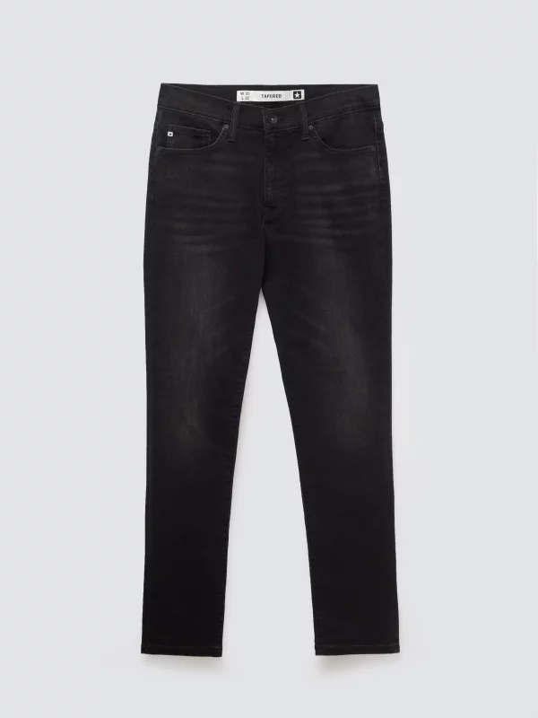 Jeansy męskie czarne Terry Carrot 956