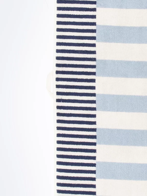 Ręcznik kąpielowy z logo BIG STAR w paski Moveo 000