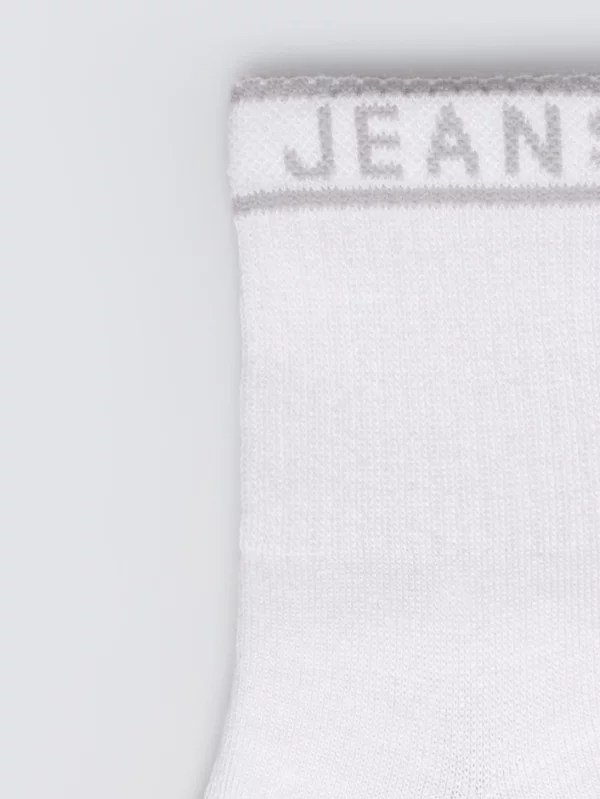 Skarpety damskie białe Bordi 101