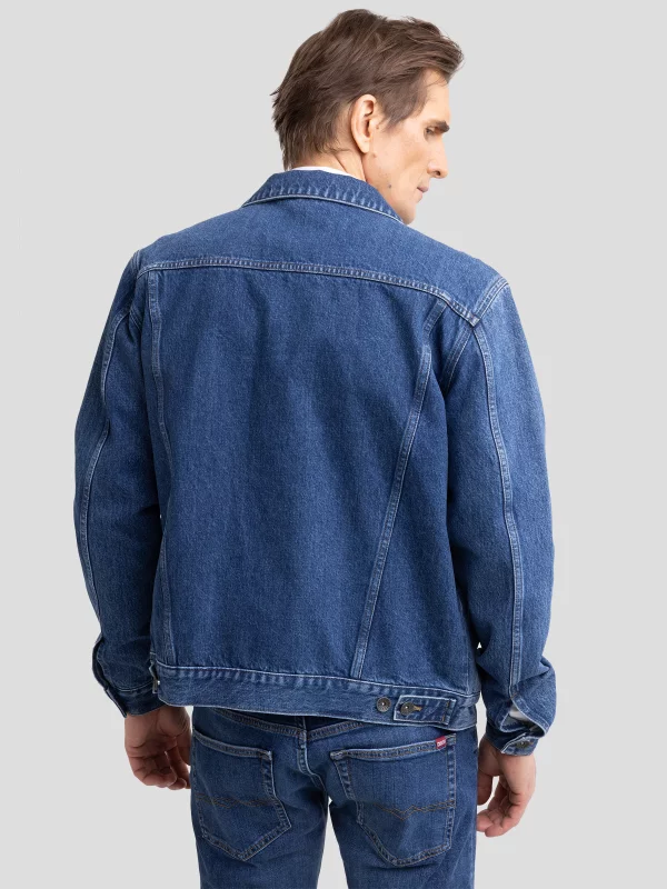 Kurtka męska jeansowa niebieska Charlie 489