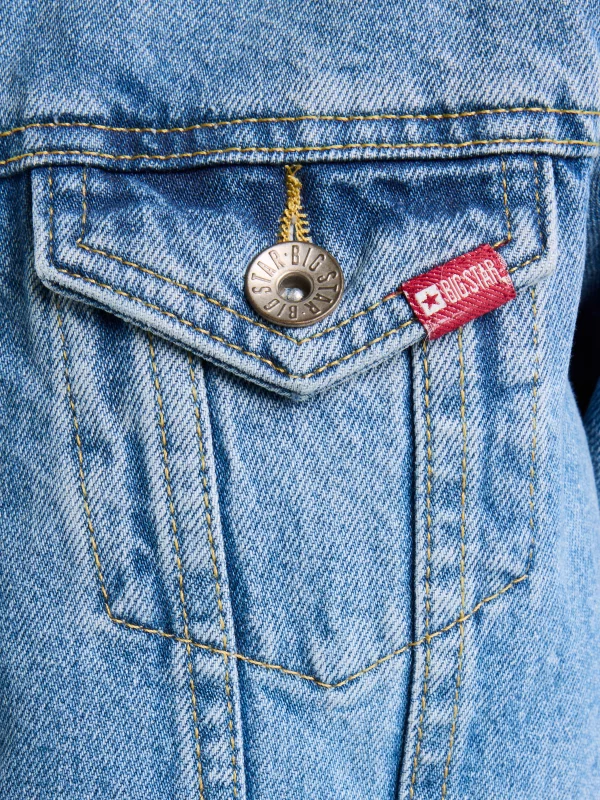 Kurtka damska jeansowa niebieska Josephine 134