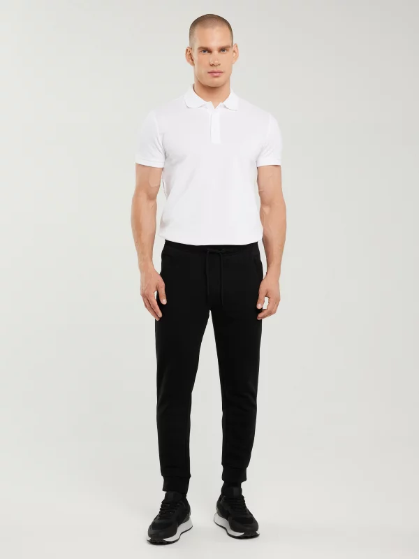 Spodnie męskie dresowe czarne Pylyp 906