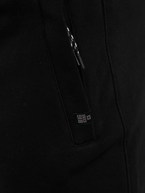 Spodnie męskie dresowe czarne Pylyp 906