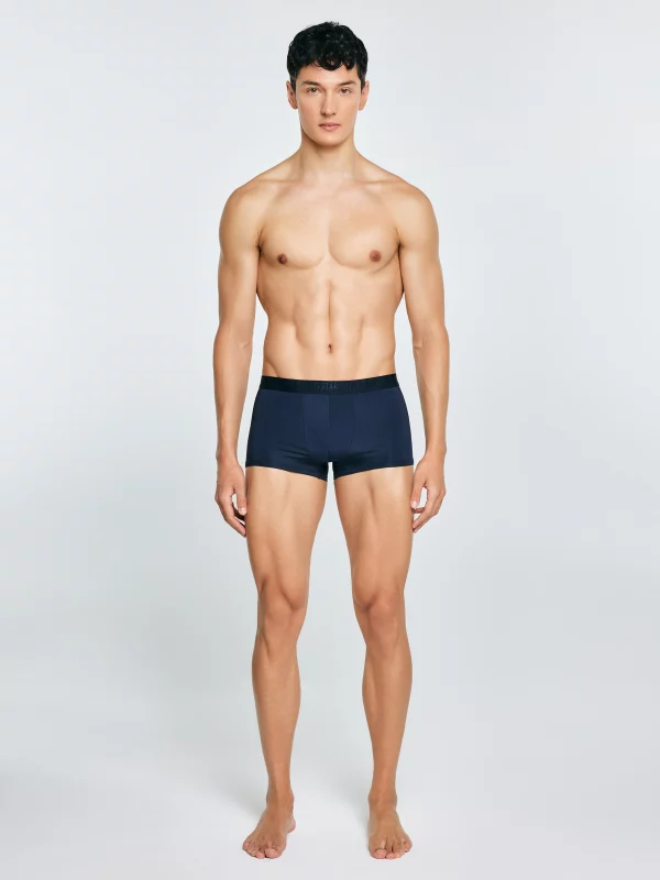 Bokserki męskie z mikrofibry stay dry granatowe Bilbo 403