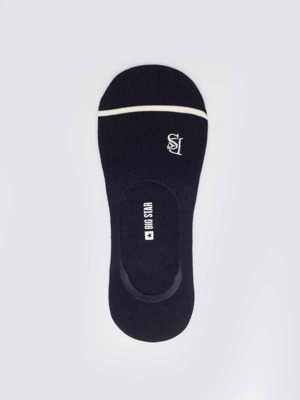 Stopki damskie bawełniane granatowe Nastka 403