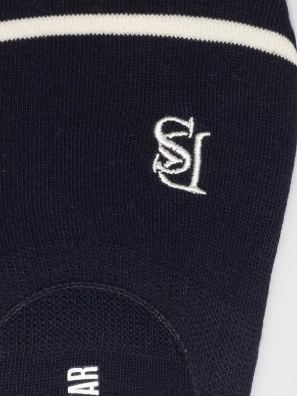 Stopki damskie bawełniane granatowe Nastka 403