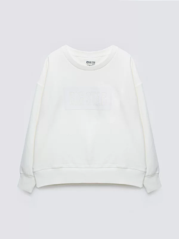 Bluza damska z aplikacją biała Oneidea 100