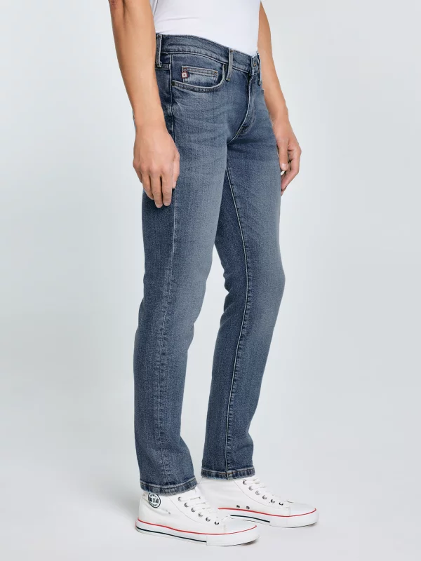 Jeansy męskie dopasowane niebieskie Terry Slim 331