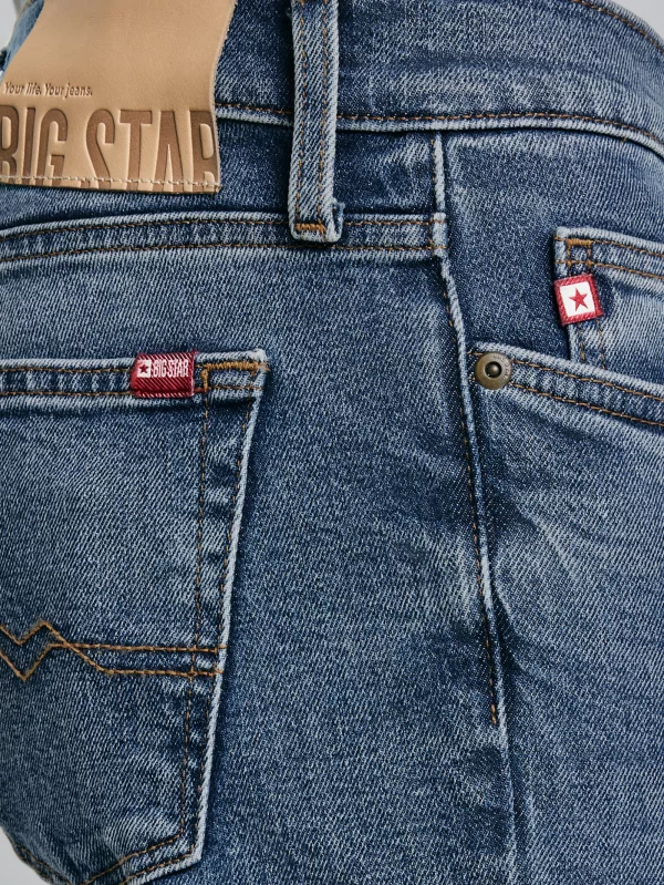 Jeansy męskie dopasowane niebieskie Terry Slim 331