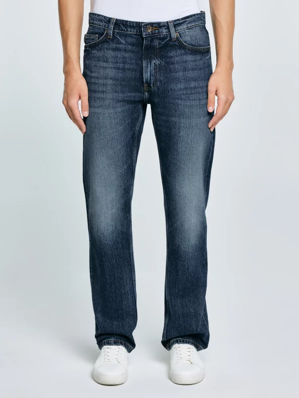 Jeansy męskie proste granatowe Colt 506