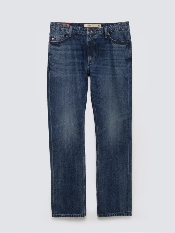 Jeansy męskie proste granatowe Colt 506