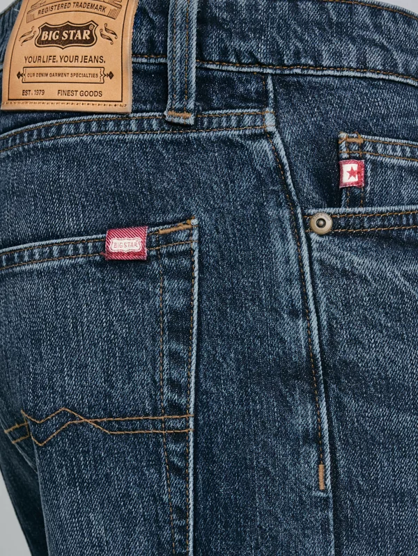 Jeansy męskie proste granatowe Colt 506