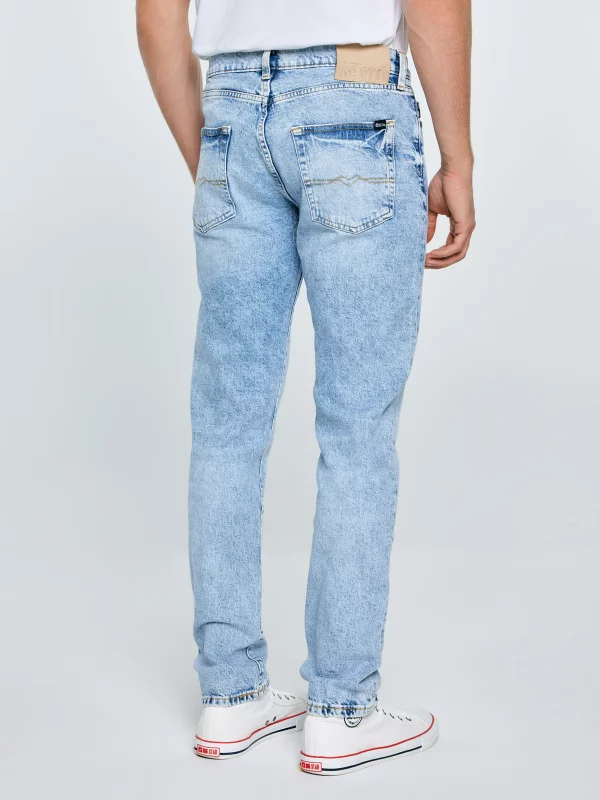 Jeansy męskie jasnoniebieskie Harper 173