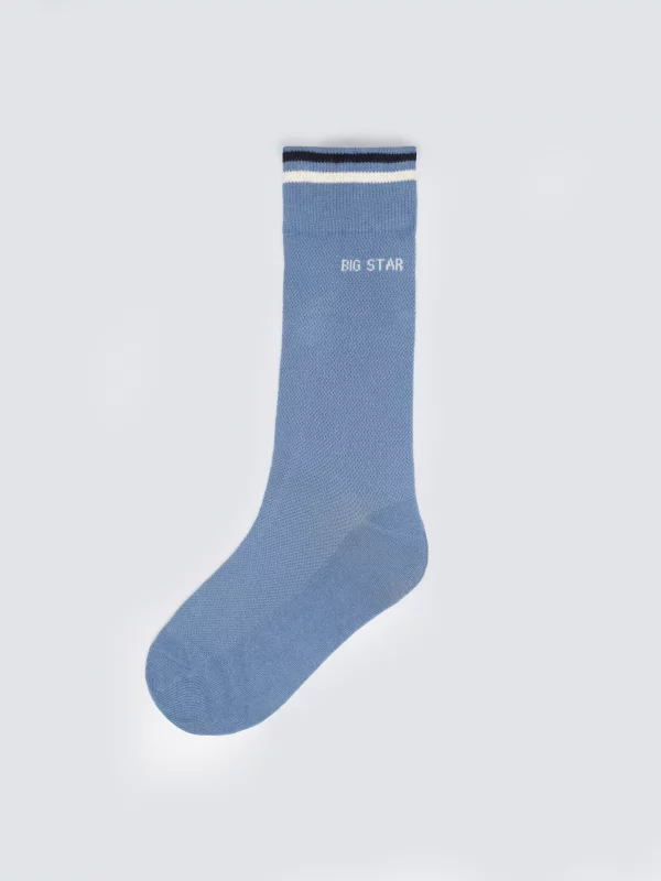 Skarpety męskie niebieskie Dipran 401