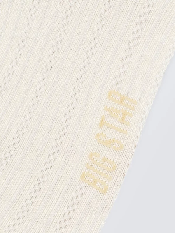 Stopki damskie ażurowe białe Holiana 100