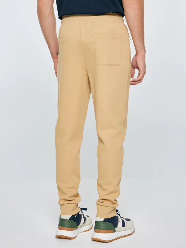 Spodnie męskie dresowe beżowe Wladorp 801