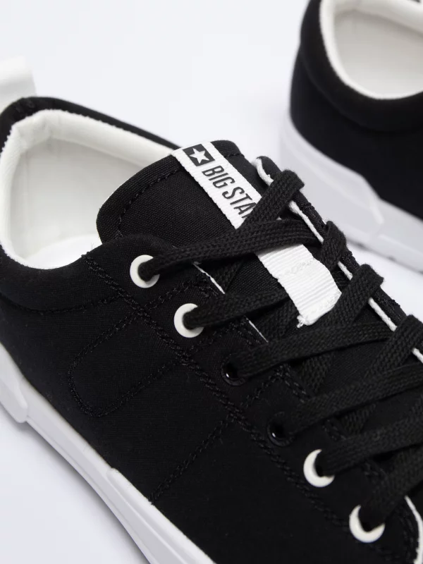 Trampki męskie czarne NN174156 906