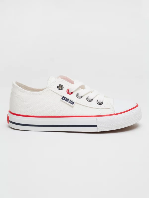 Trampki dziecięce niskie białe JJ374400 101