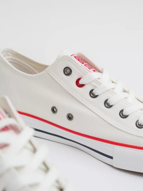 Trampki dziecięce niskie białe JJ374400 101