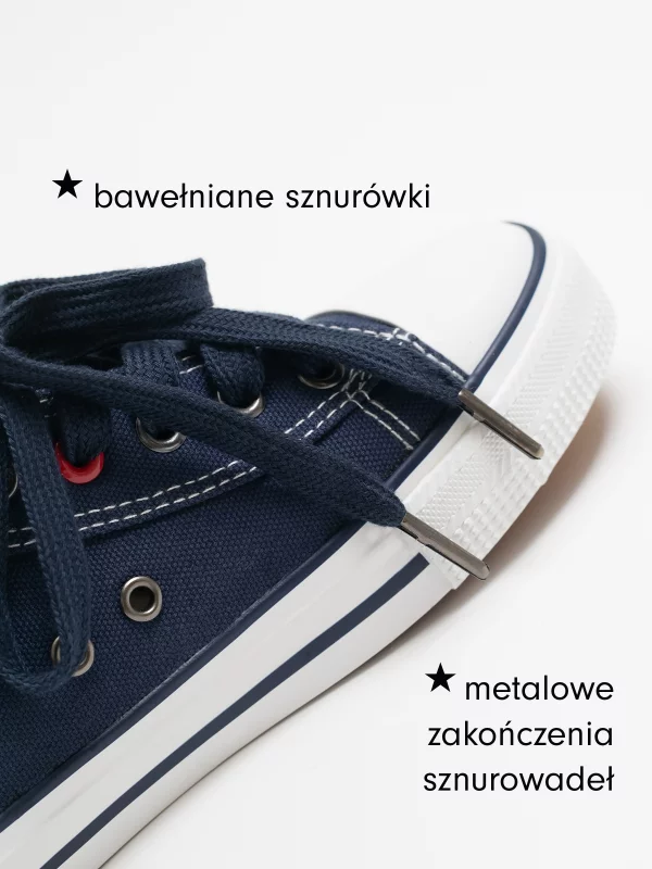 Trampki dziecięce granatowe JJ374401 403