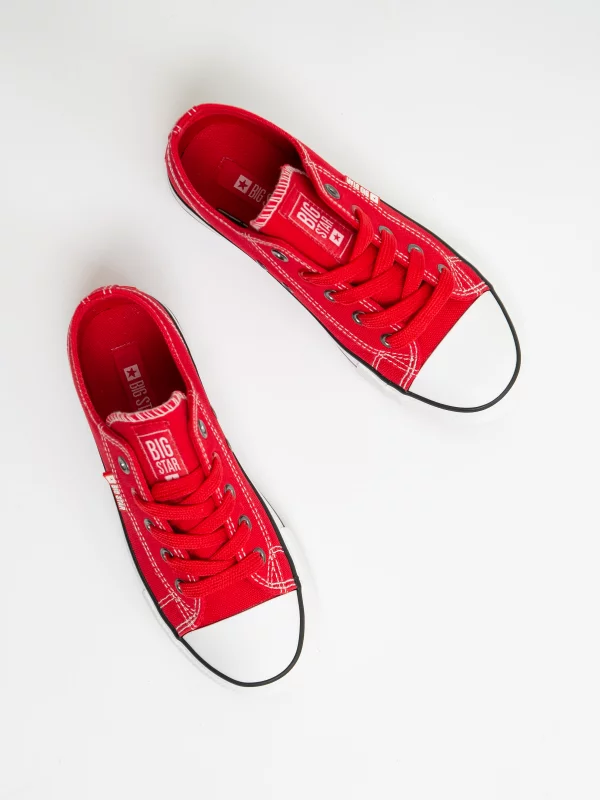 Trampki dziecięce czerwone JJ374402 603