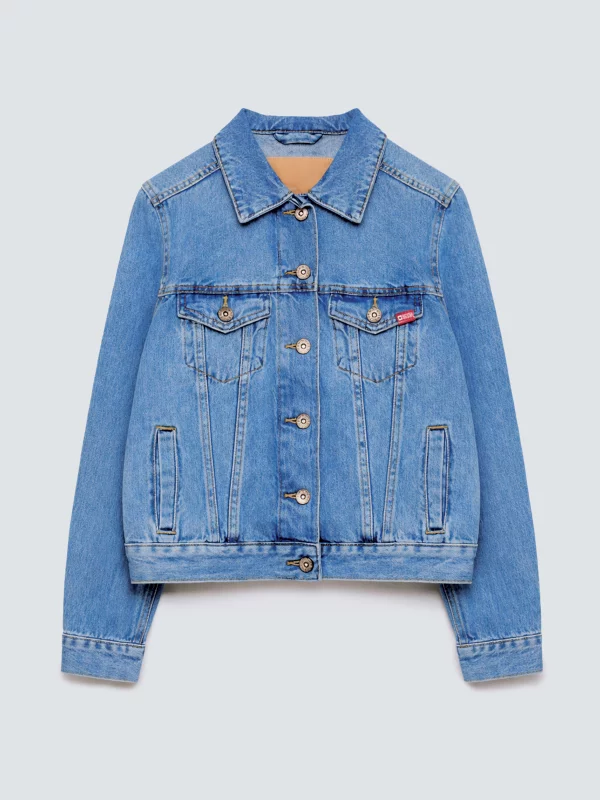 Kurtka damska jeansowa niebieska Josephine 134