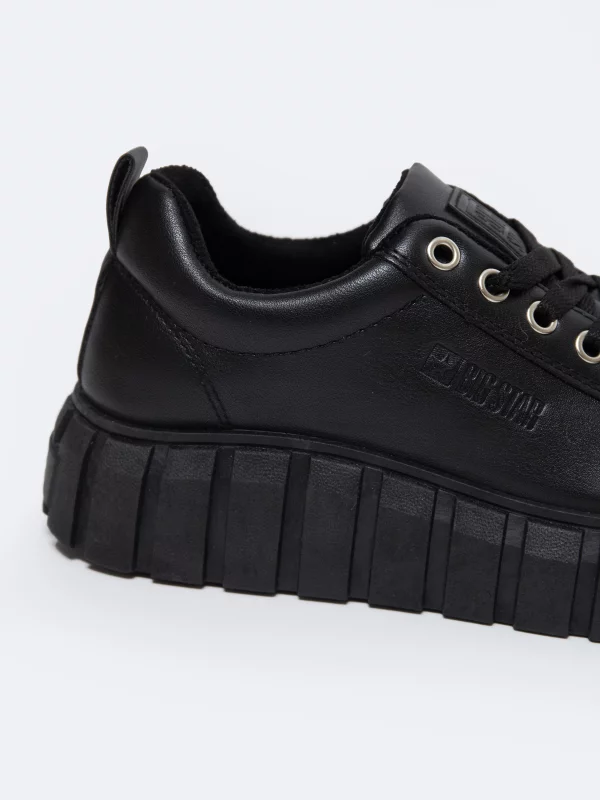 Sneakersy damskie czarne MM274617 906